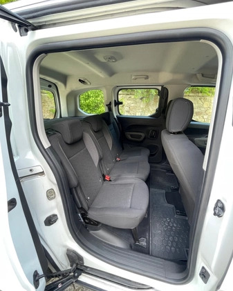 Peugeot Rifter cena 69900 przebieg: 95582, rok produkcji 2019 z Nysa małe 631